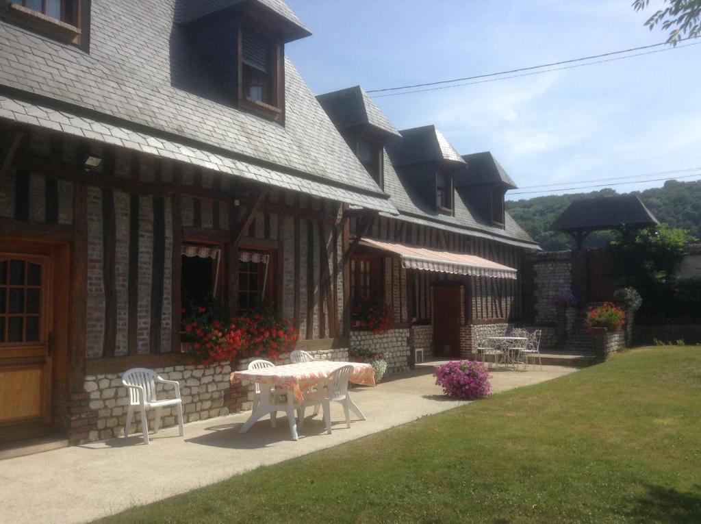 Chambres D'Hotes Le Pressoir Saint-Martin-de-Boscherville ภายนอก รูปภาพ